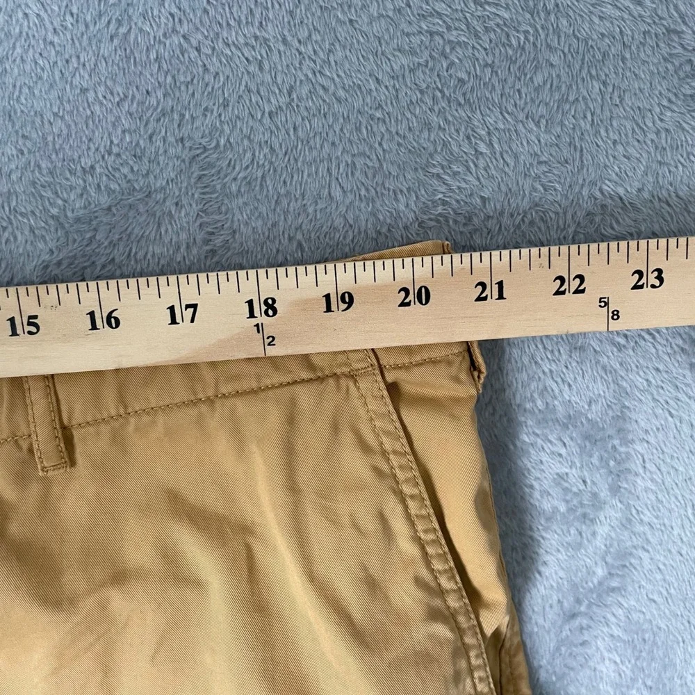 Uniqlo Chino‎ Shorts Mens XXL Brown Cotton Twill Preppy Casual Summer Golf